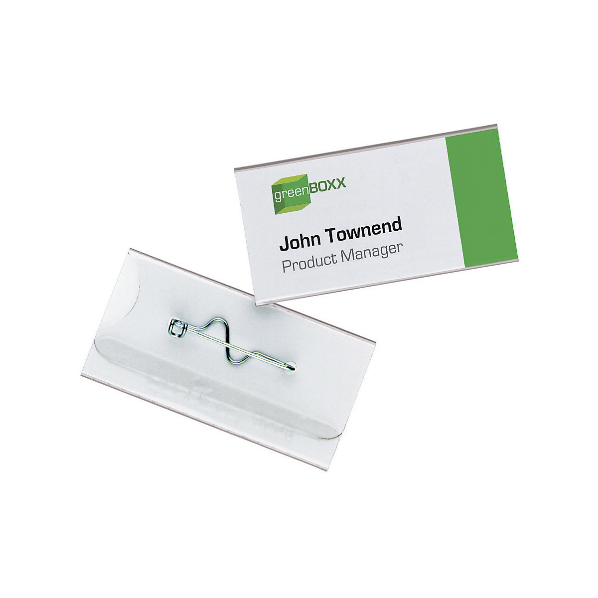 Name badges with corrugated needle – DURABLE