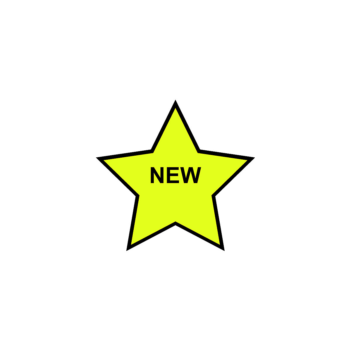 Magnetic NEW STAR symbol