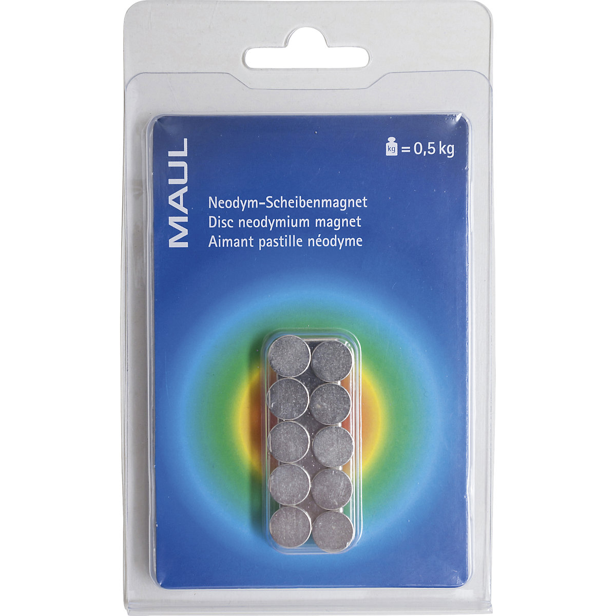 Neodymium disc magnet – MAUL (Product illustration 5)-4