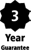 3 year guarantee
