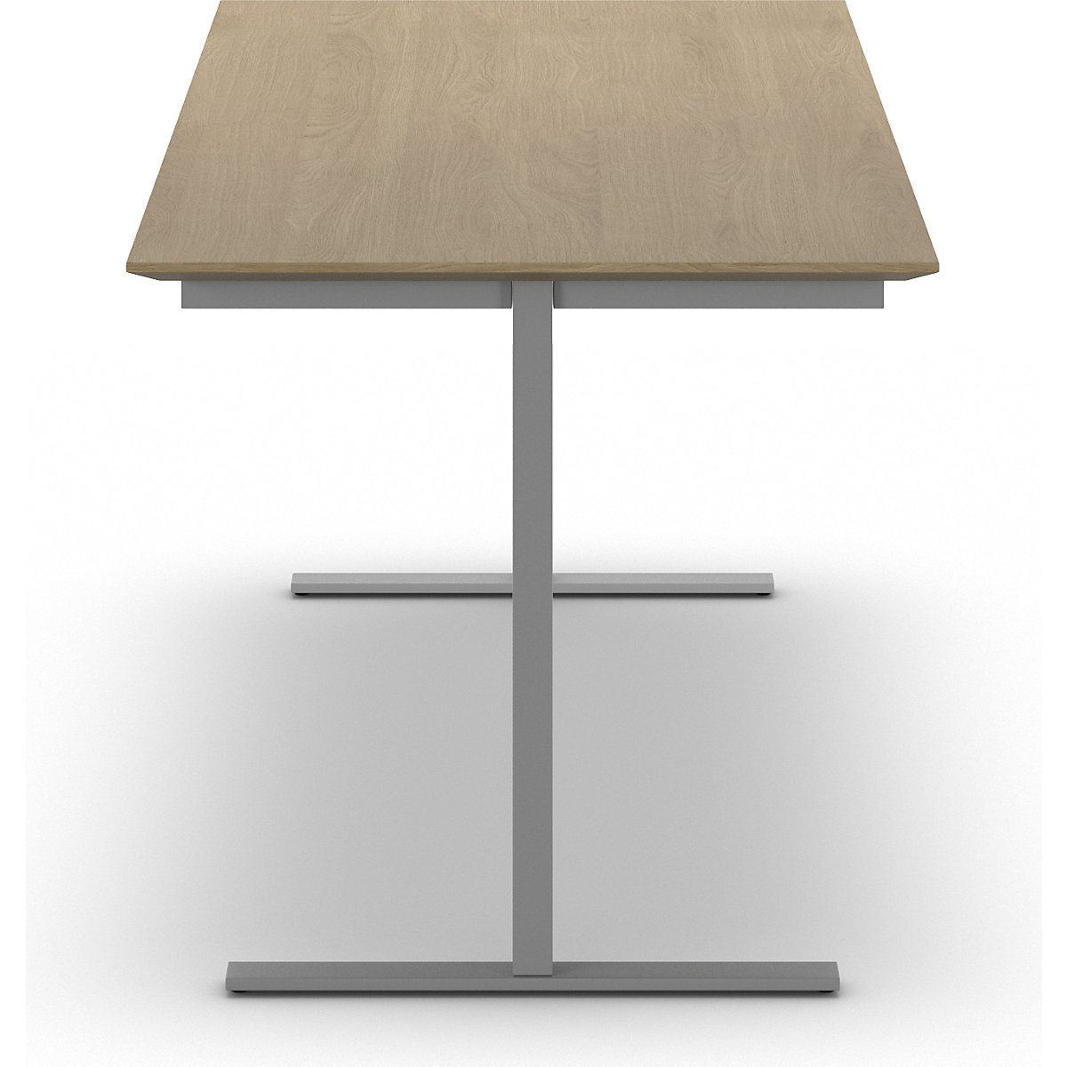 DUO-T Trend multi-purpose desk, straight tabletop (Product illustration 2)-1