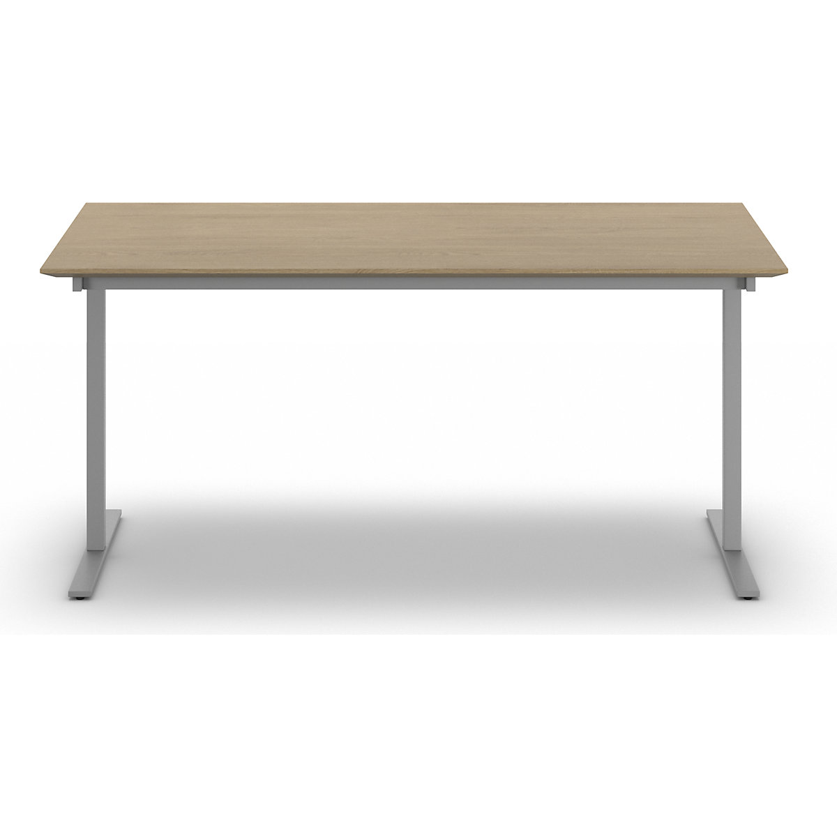 DUO-T Trend multi-purpose desk, straight tabletop (Product illustration 3)-2