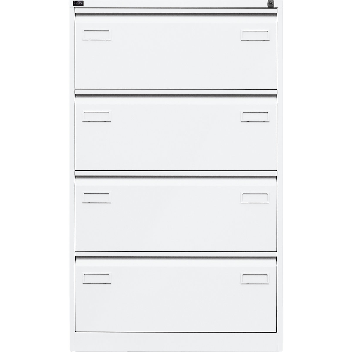 LIGHT suspension file cabinet, 2-track – BISLEY (Product illustration 3)-2