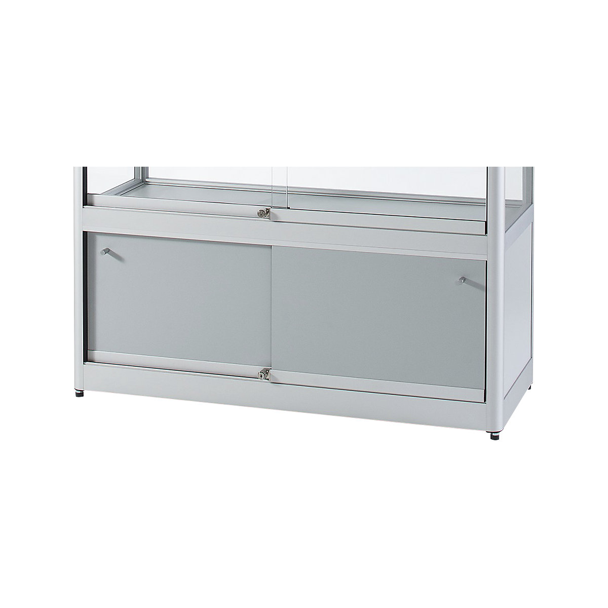 Glass cabinet, width 1000 mm, without lighting (Product illustration 3)-2