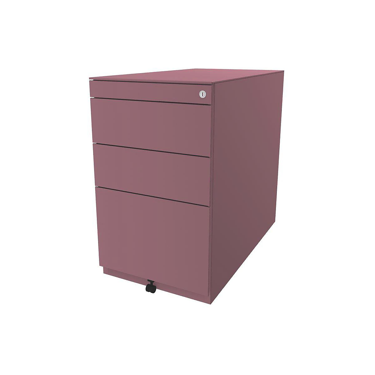 Note™ fixed pedestal, with 2 universal drawers, 1 suspension file drawer - BISLEY