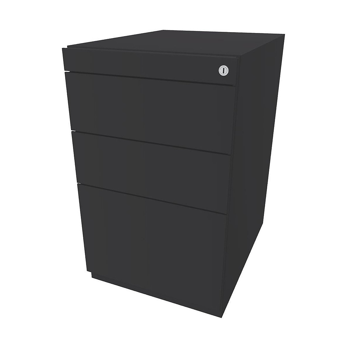 Note™ fixed pedestal, with 2 universal drawers, 1 suspension file drawer – BISLEY