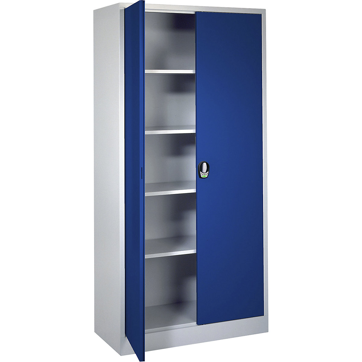 Double door cupboard with E lock – Wolf (Product illustration 5)-4