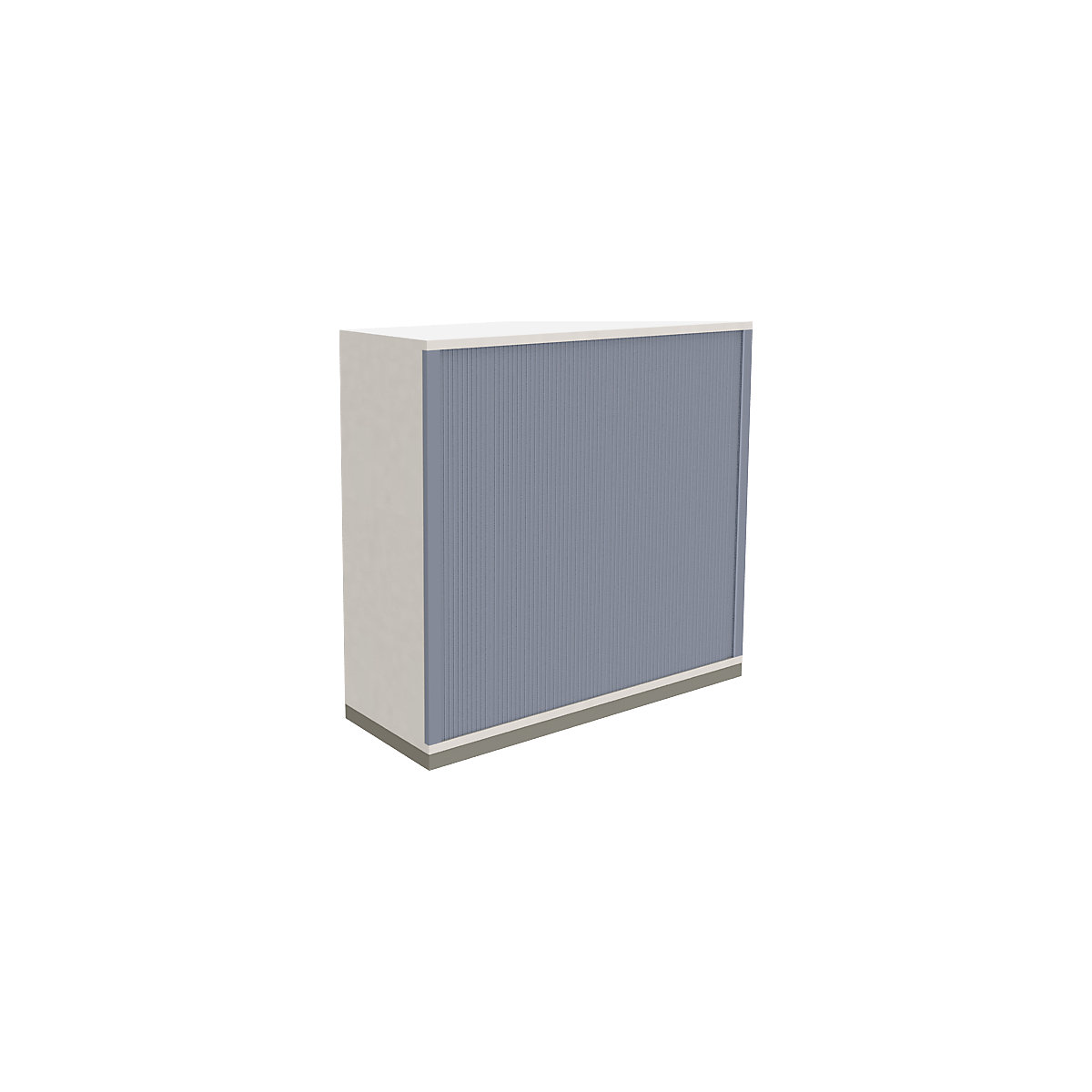 Horizontal roller shutter cupboard P12 – eurokraft pro, 2 shelves, 3 file heights, HxWxD 1133 x 1200 x 442 mm-0