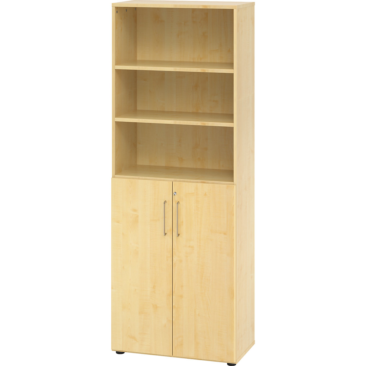 Office cupboard VERA-ZWO, HxWxD 2156 x 800 x 420 mm, maple finish-0
