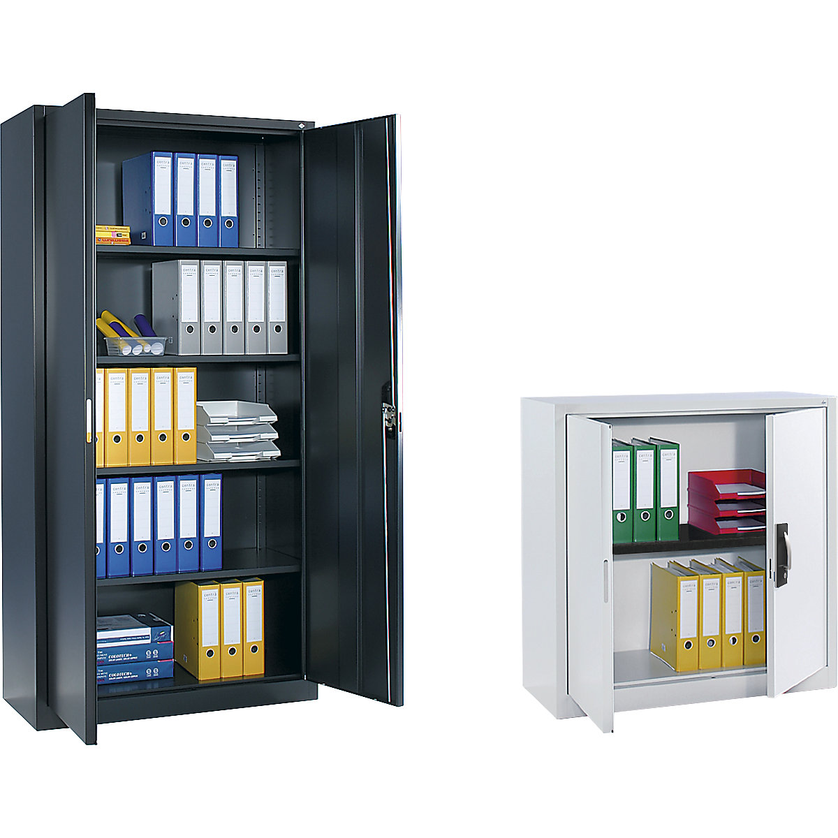 Steel cabinet with double doors – C+P (Product illustration 3)-2