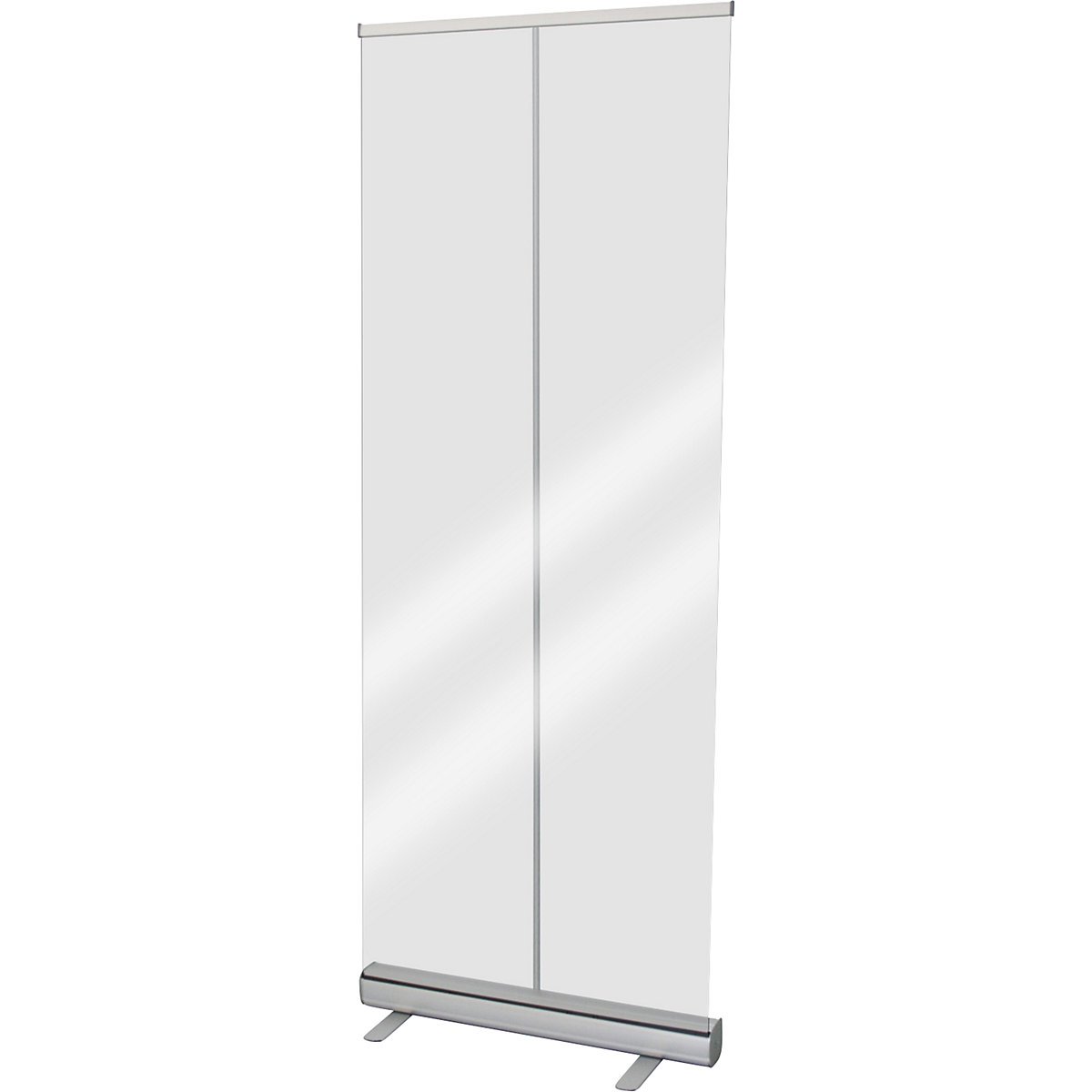 Roll-up hygiene protection partition