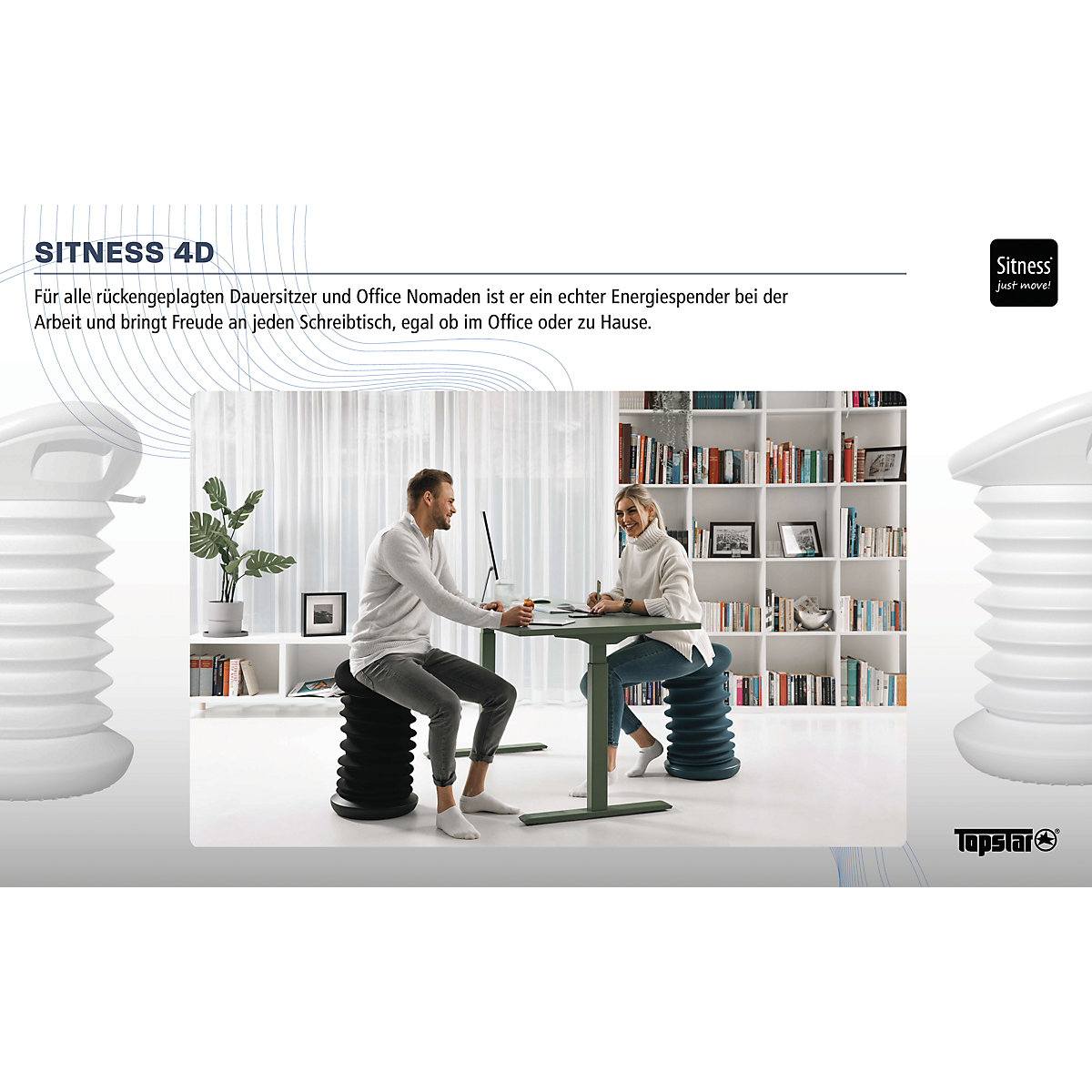4D Sitness stool – Topstar (Product illustration 6)-5