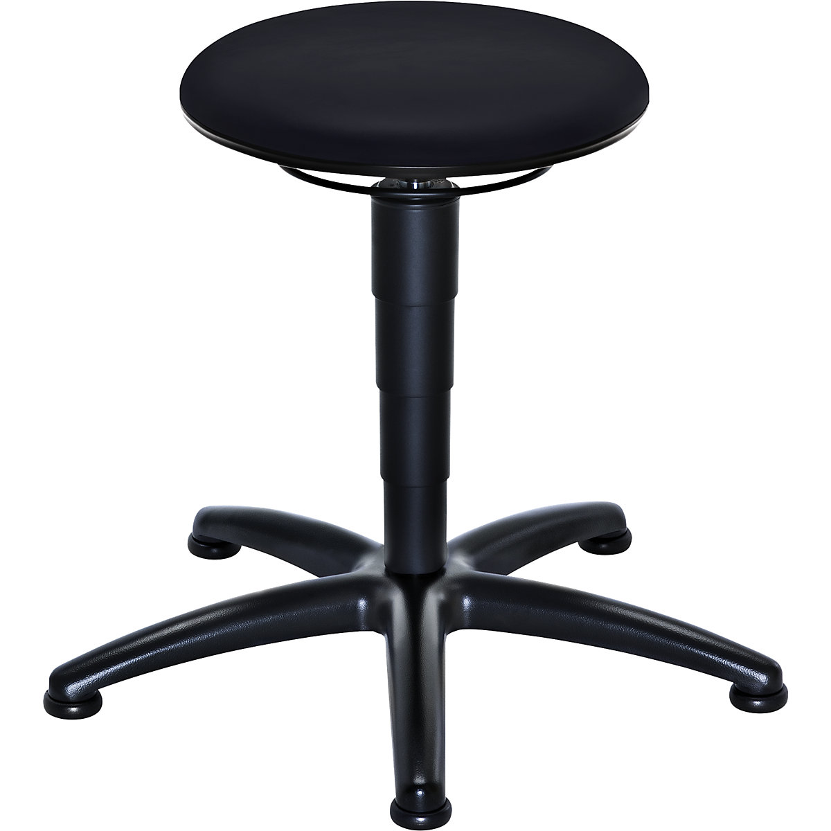 Industrial stool with gas lift height adjustment - eurokraft pro