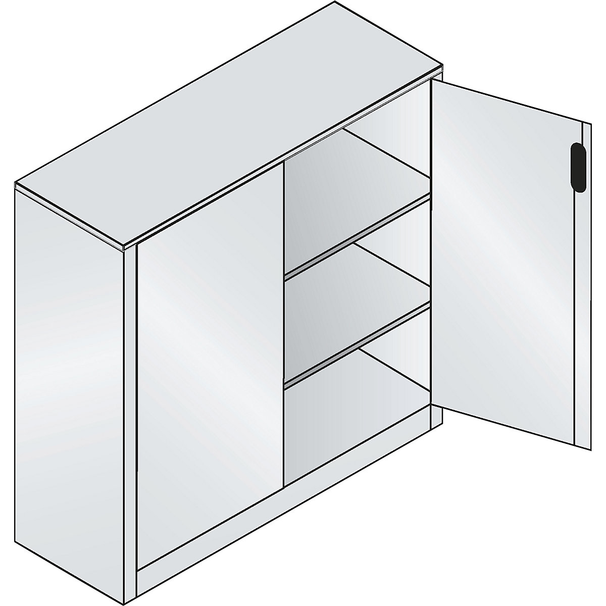 ACURADO filing sideboard – C+P (Product illustration 3)-2