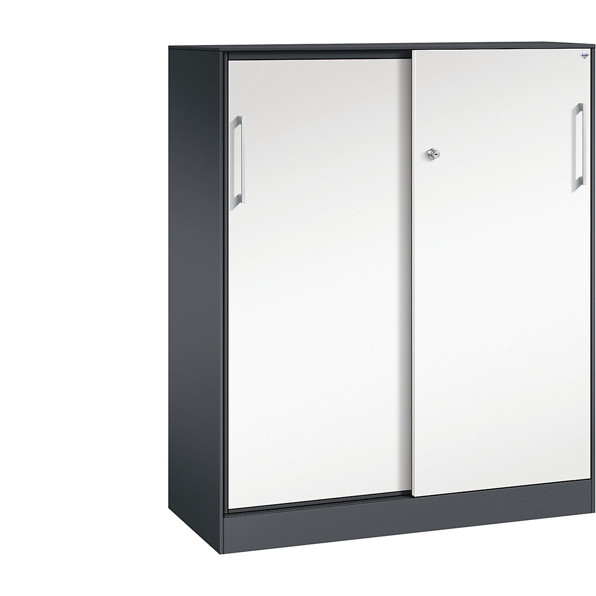ASISTO sliding door cupboard, height 1292 mm – C+P (Product illustration 2)-1