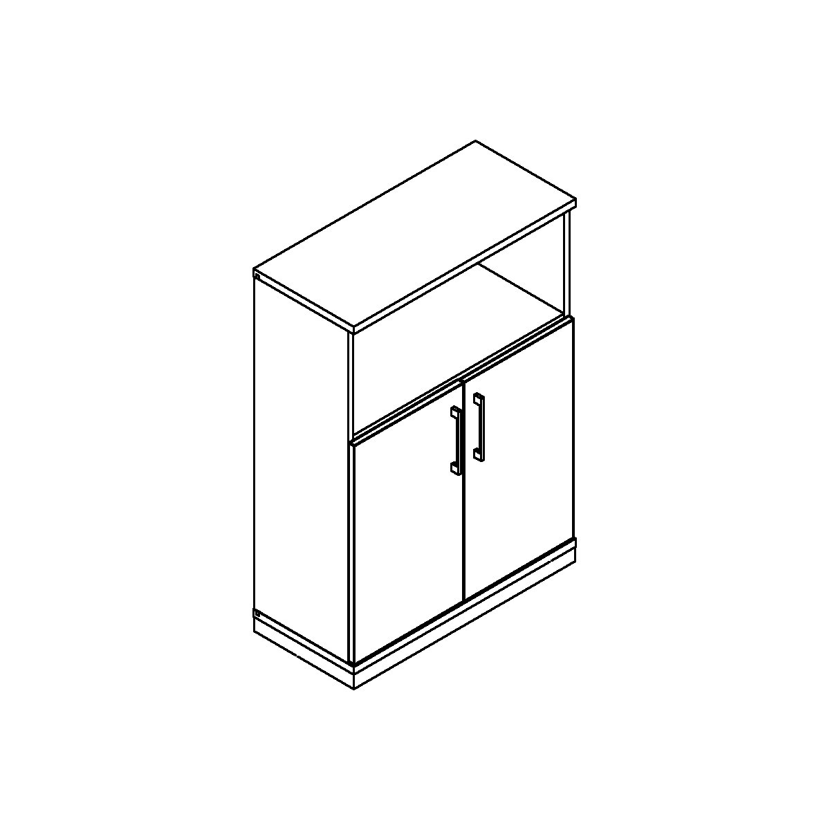 Combination cupboard THEA (Product illustration 2)-1