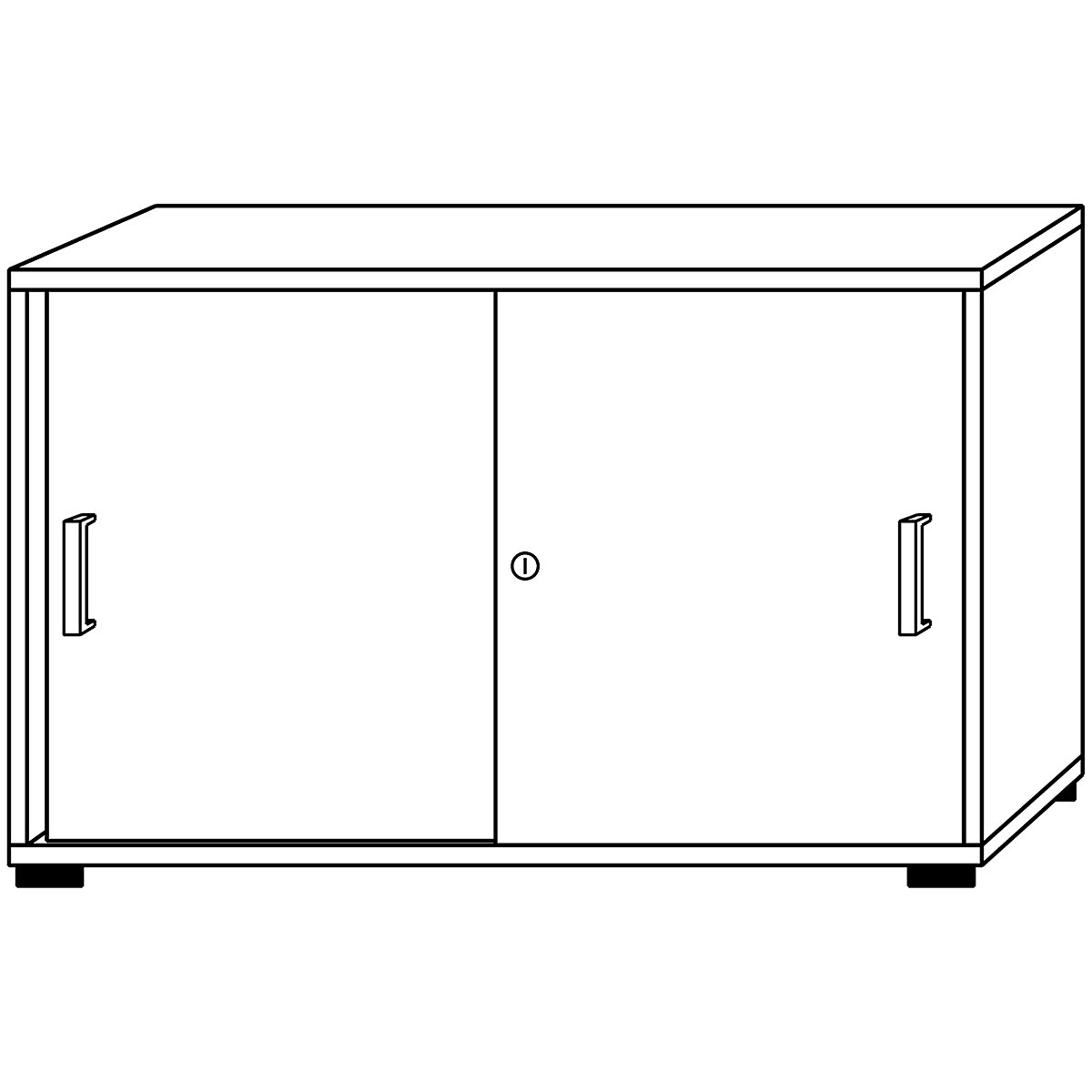 Sliding door cupboard VERA-ZWO (Product illustration 3)-2