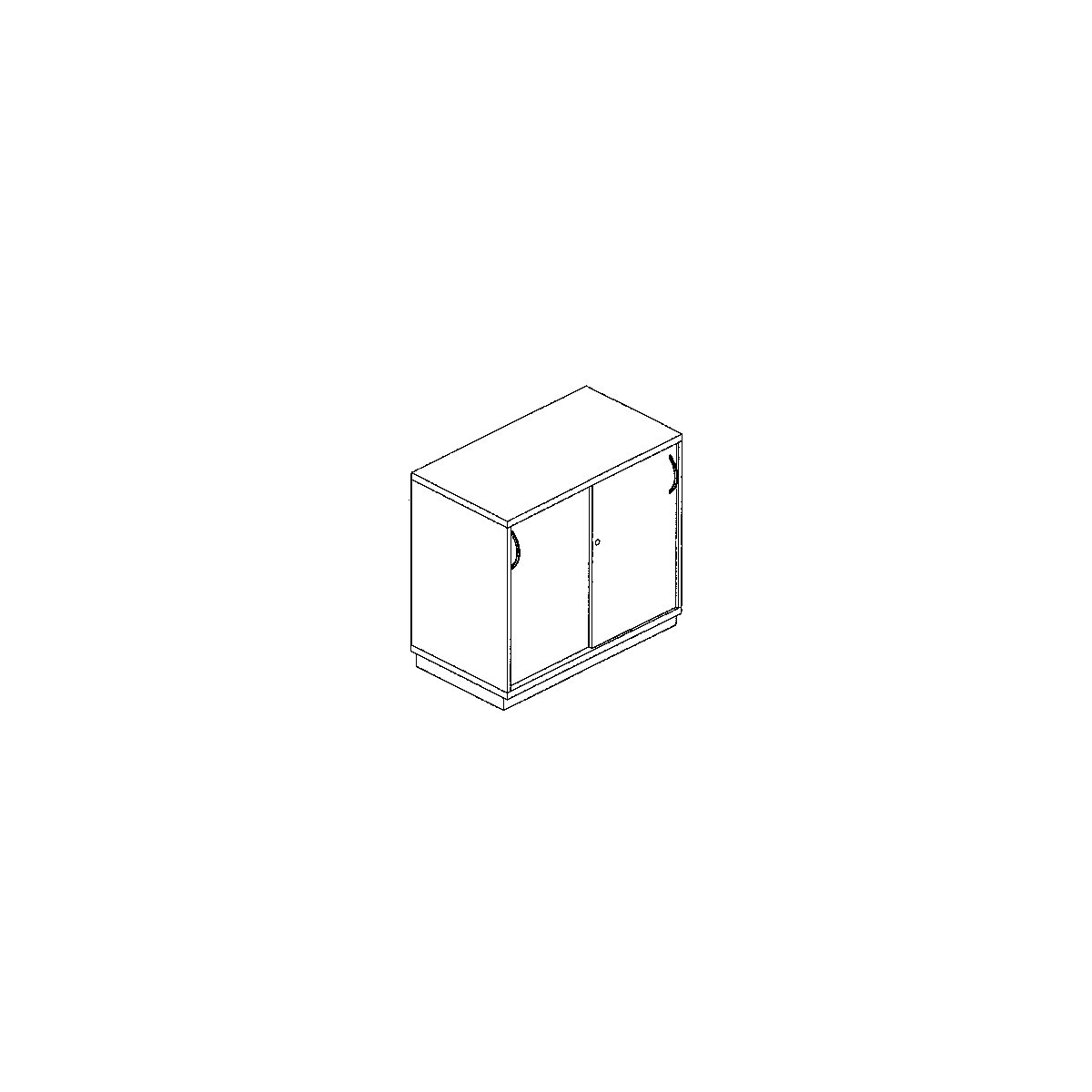 Sliding door cupboard LENA (Product illustration 5)-4