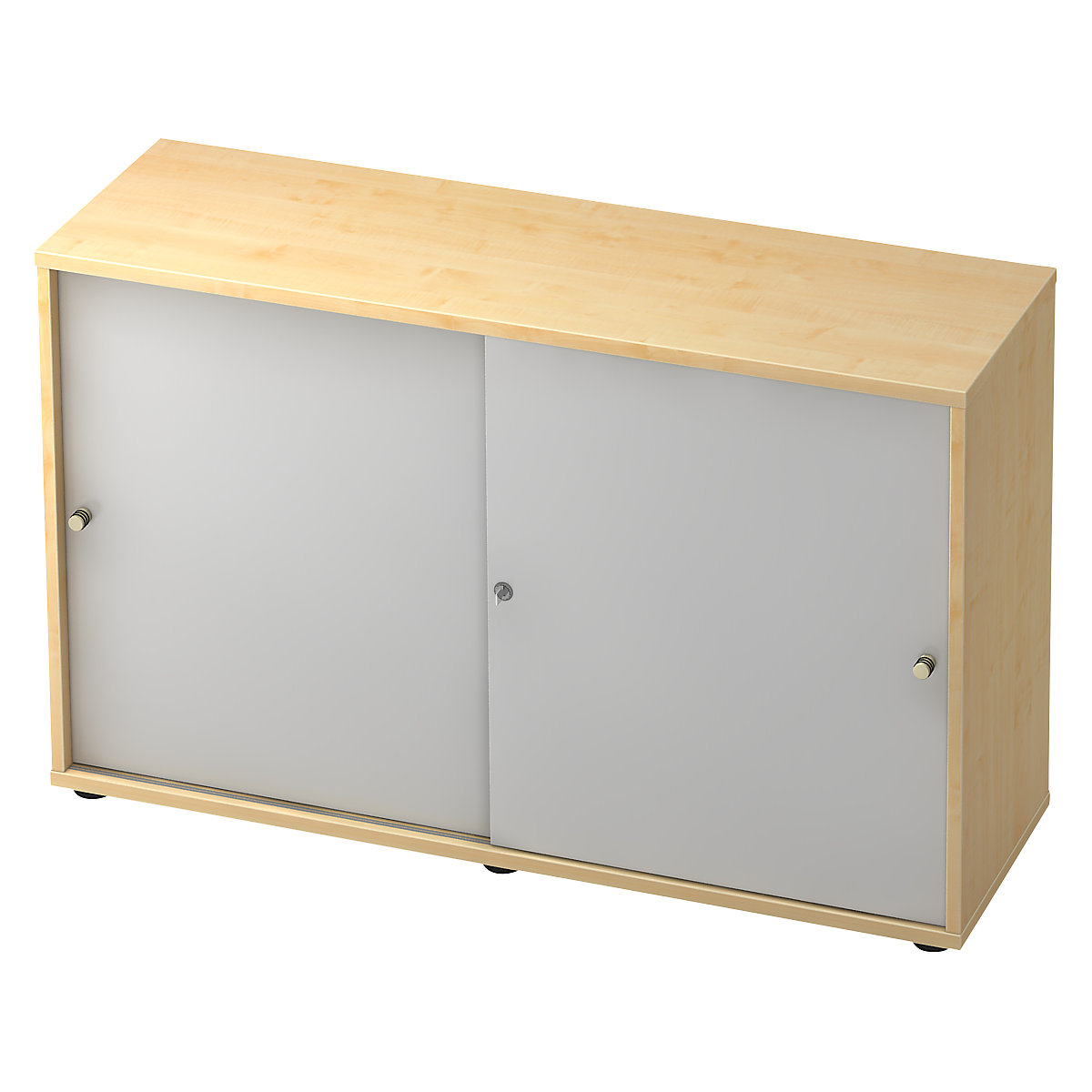 Sliding door cupboard with acoustic rear panel ANNY-AC