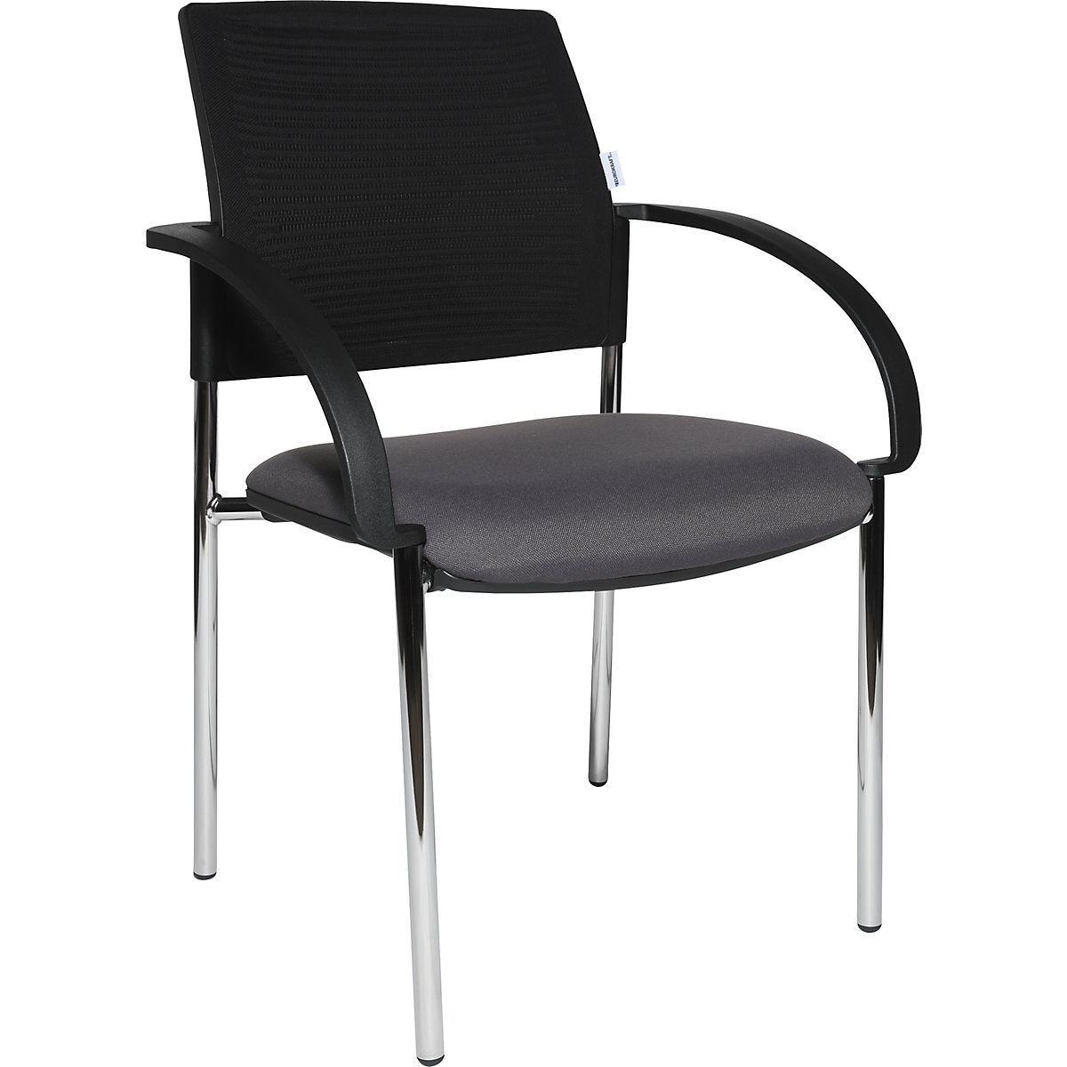 Visitors' chairs, pack of 2 – eurokraft pro
