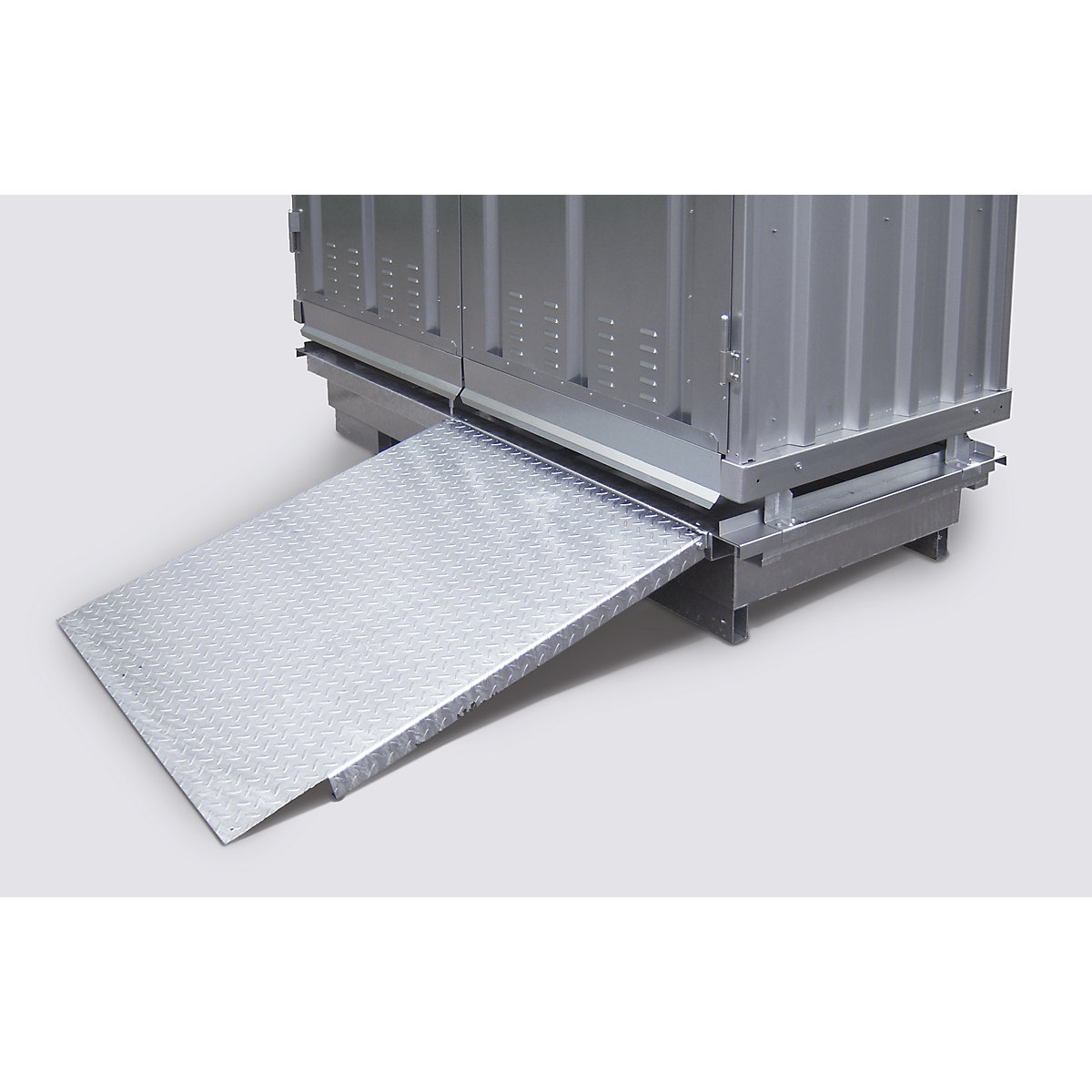 Zinc plated ramp