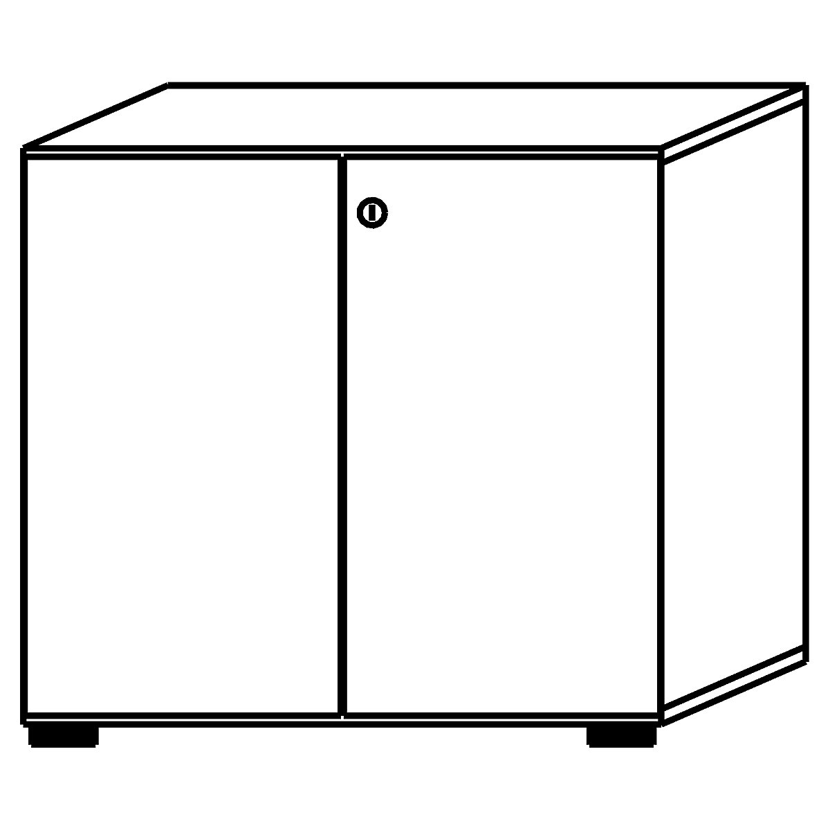 Filing cupboard ANNY – eurokraft pro (Product illustration 6)-5