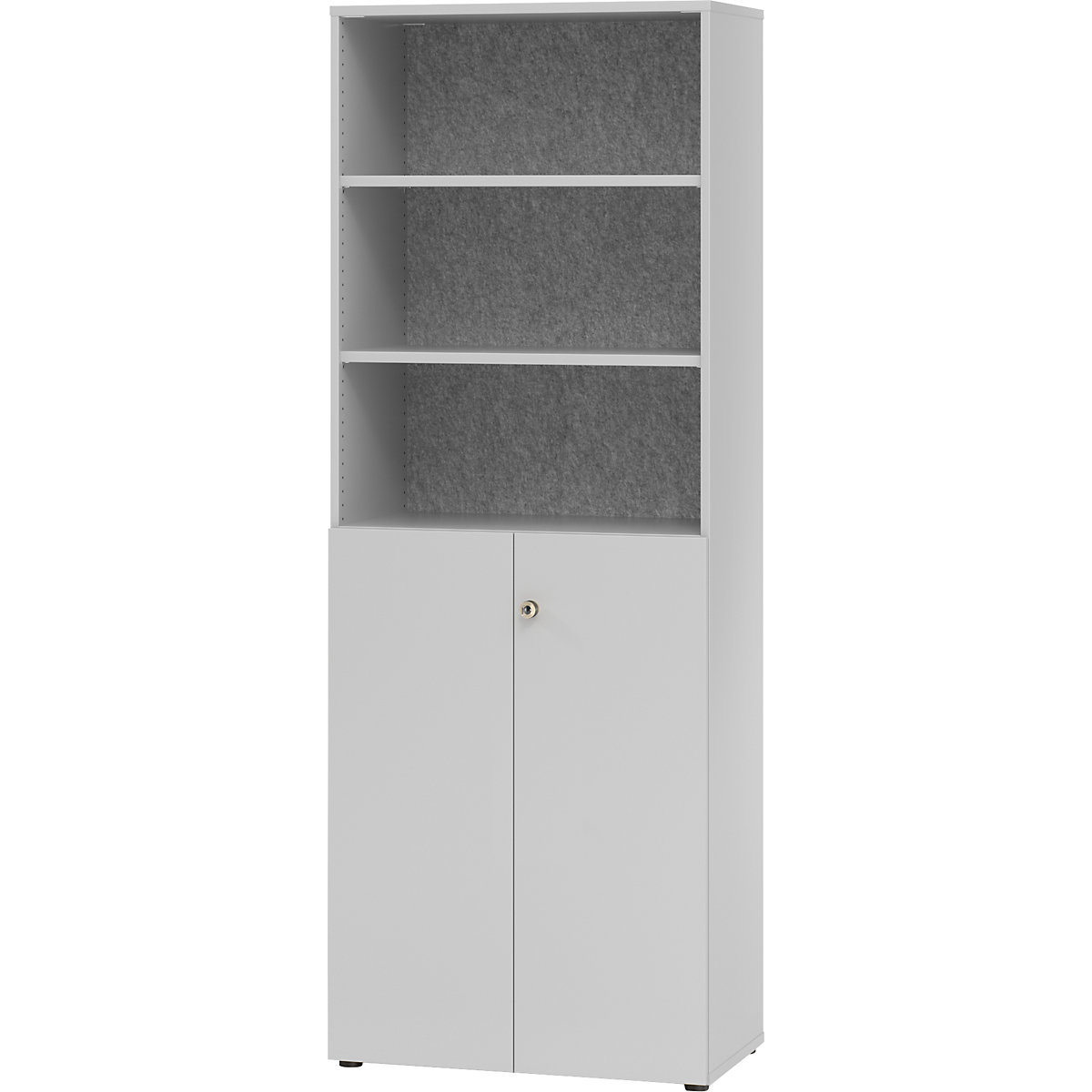 Combination cupboard with acoustic rear panel ANNY-AC