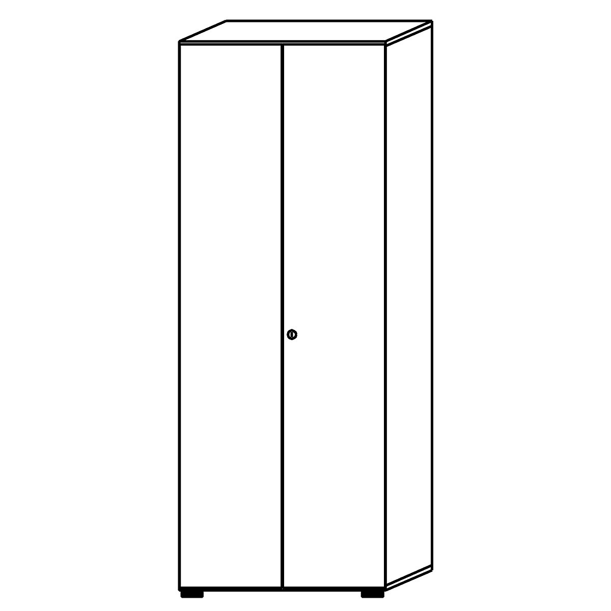 Filing cupboard with acoustic rear panel ANNY-AC (Product illustration 5)-4