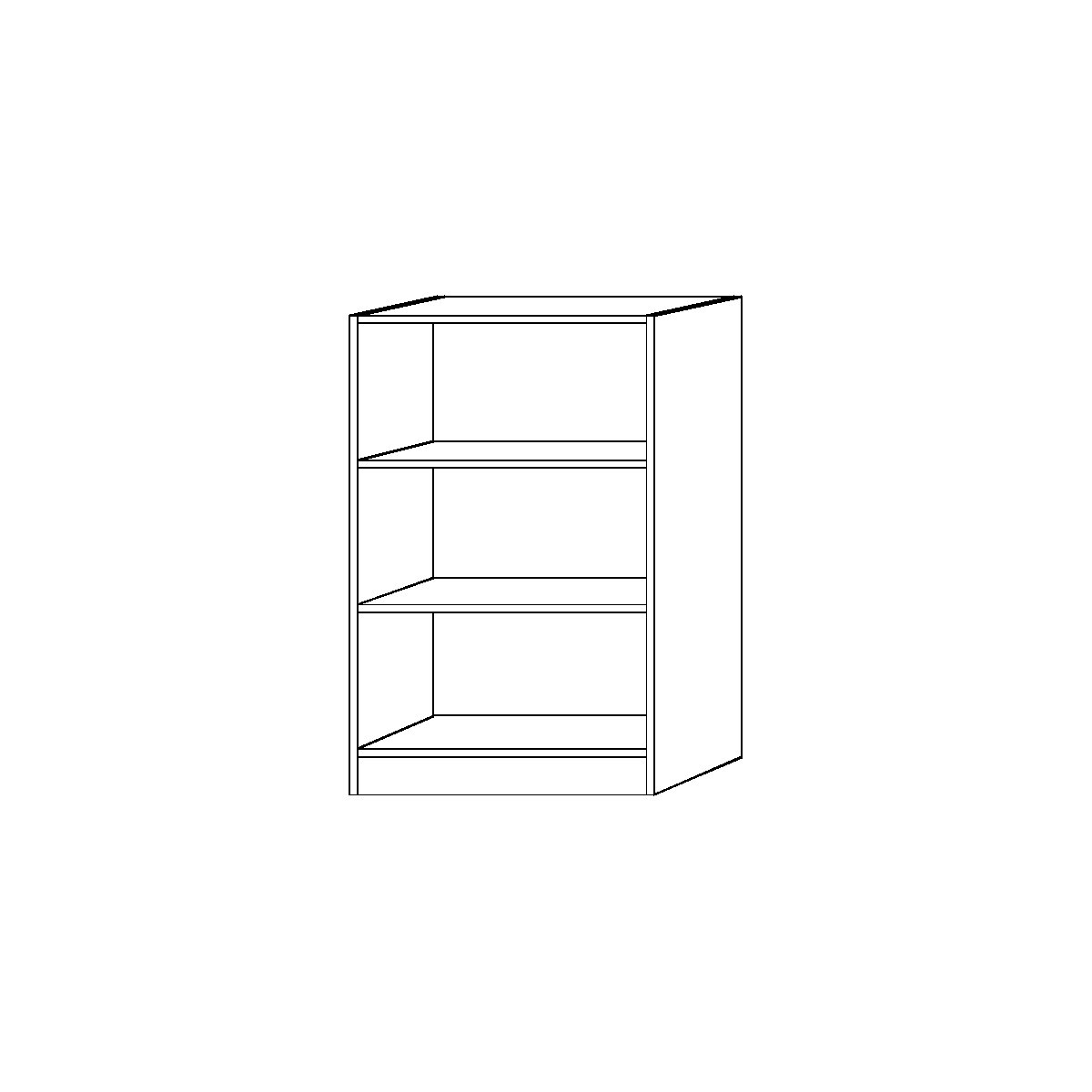 Office shelf unit FINO (Product illustration 5)-4