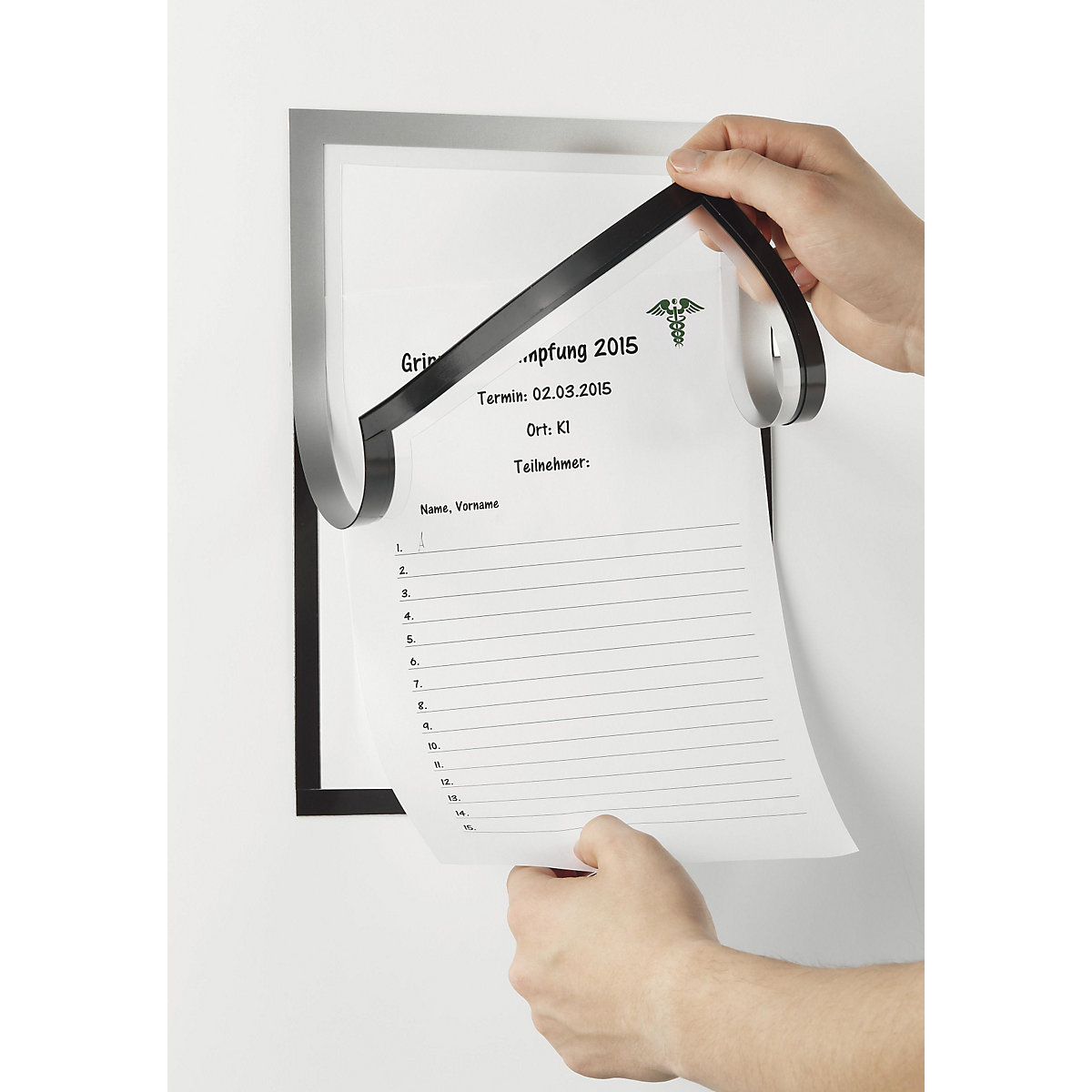 Marco informativo DURAFRAME® NOTE A4 – DURABLE (Imagen del producto 2)-1