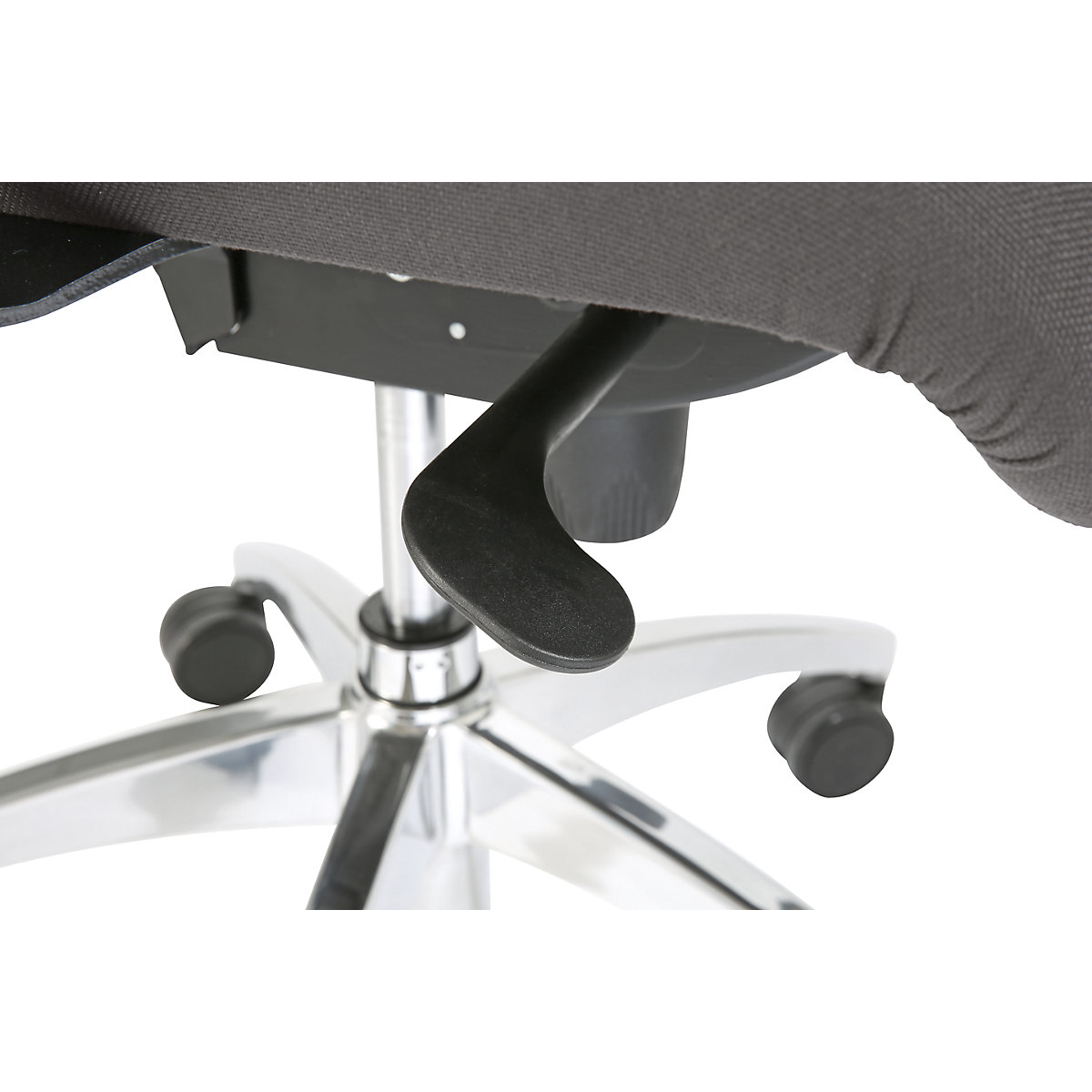 Silla giratoria ergonómica con respaldo reticulado – eurokraft pro (Imagen del producto 2)-1