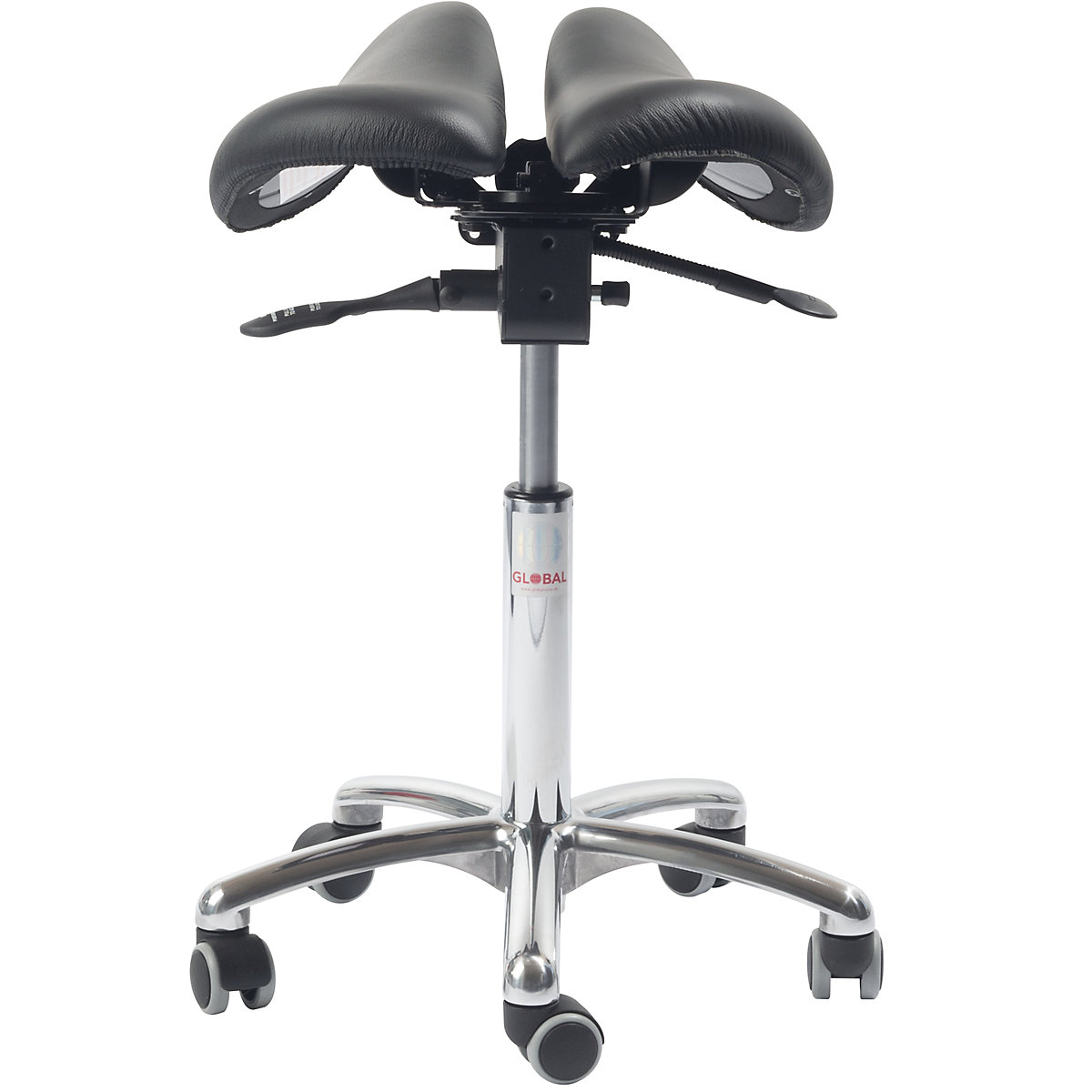 Silla tipo montura con superficie de asiento dividida (Imagen del producto 6)-5