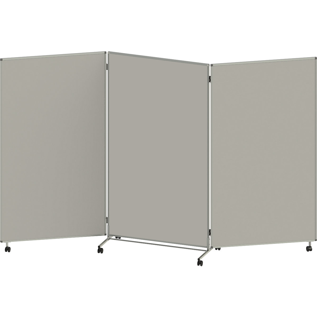 Panel para presentaciones, plegable y móvil – eurokraft basic