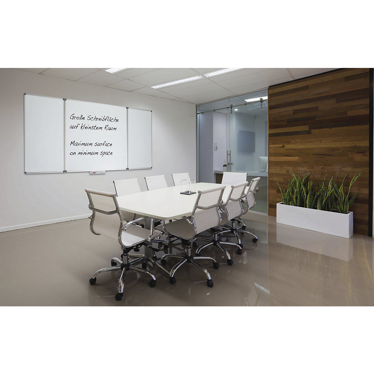 Pizarra blanca plegable MAULstandard – MAUL (Imagen del producto 3)-2