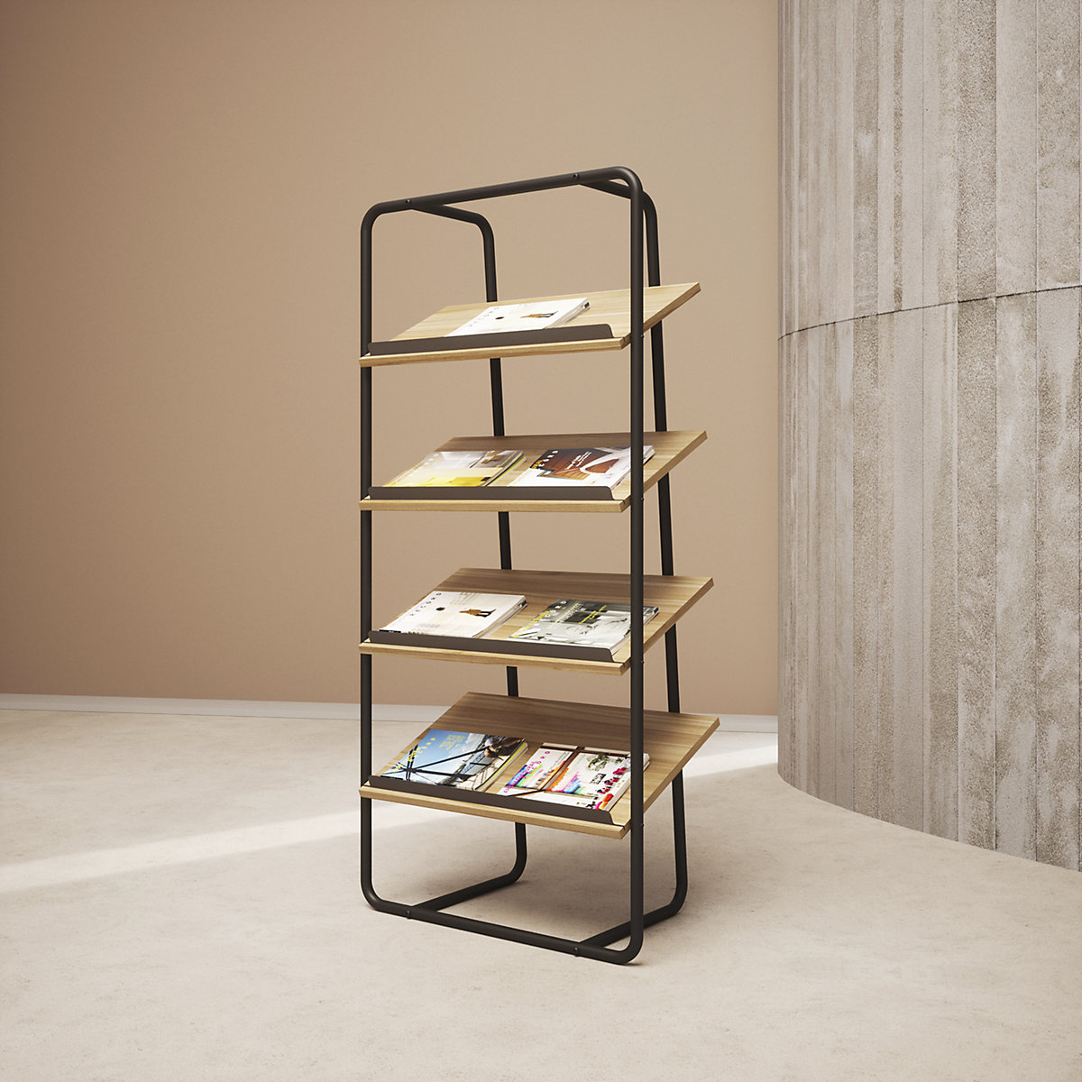 Expositor de folletos modelo B – meet (Imagen del producto 2)-1