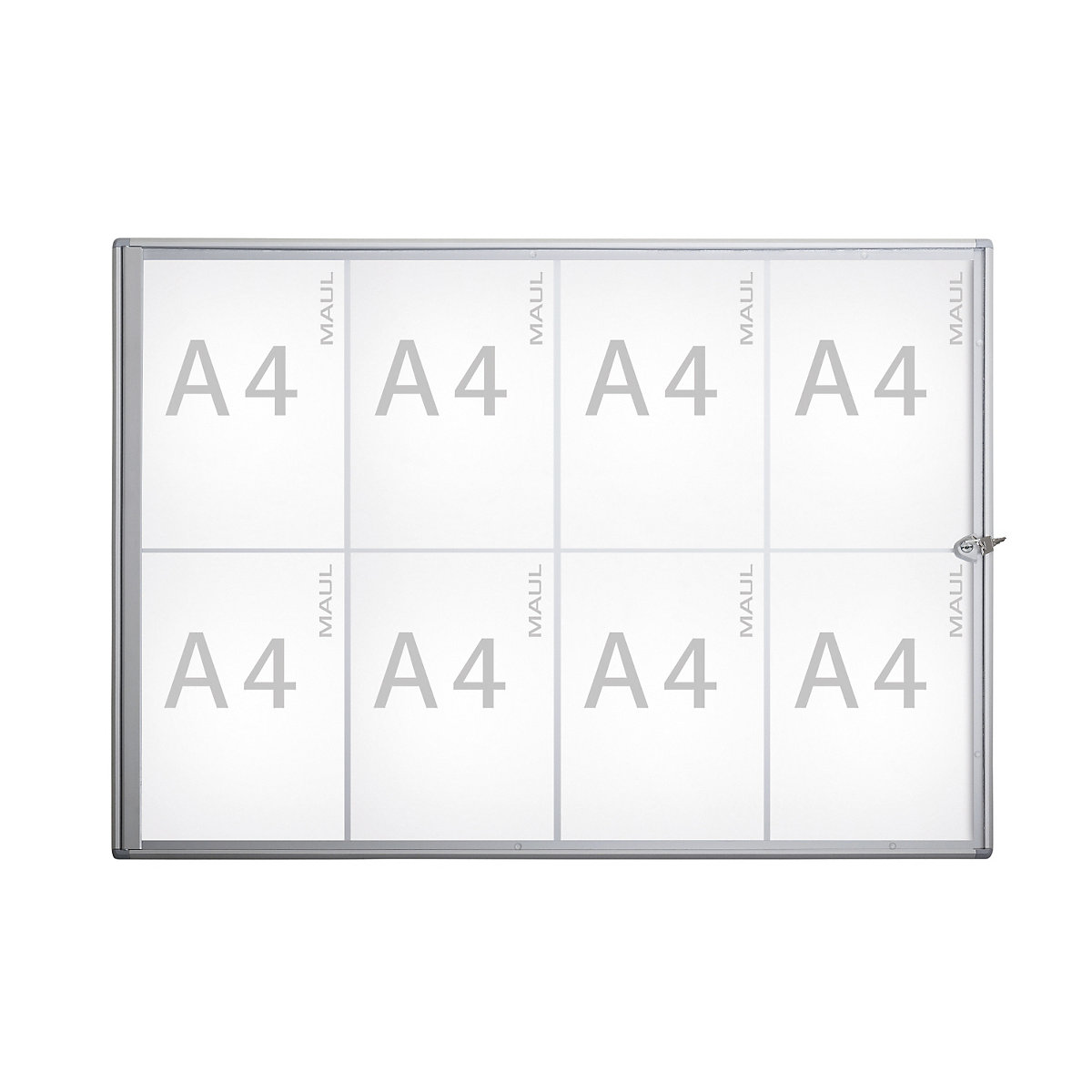 Vitrina, profundidad exterior 27 mm – MAUL