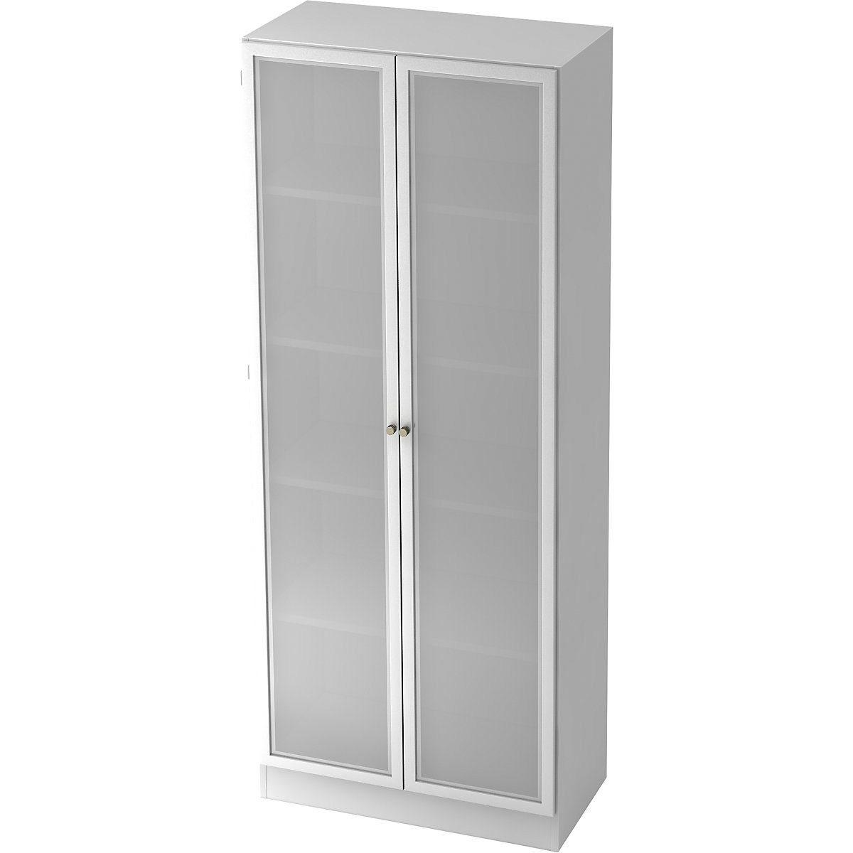 Armario con puertas de cristal