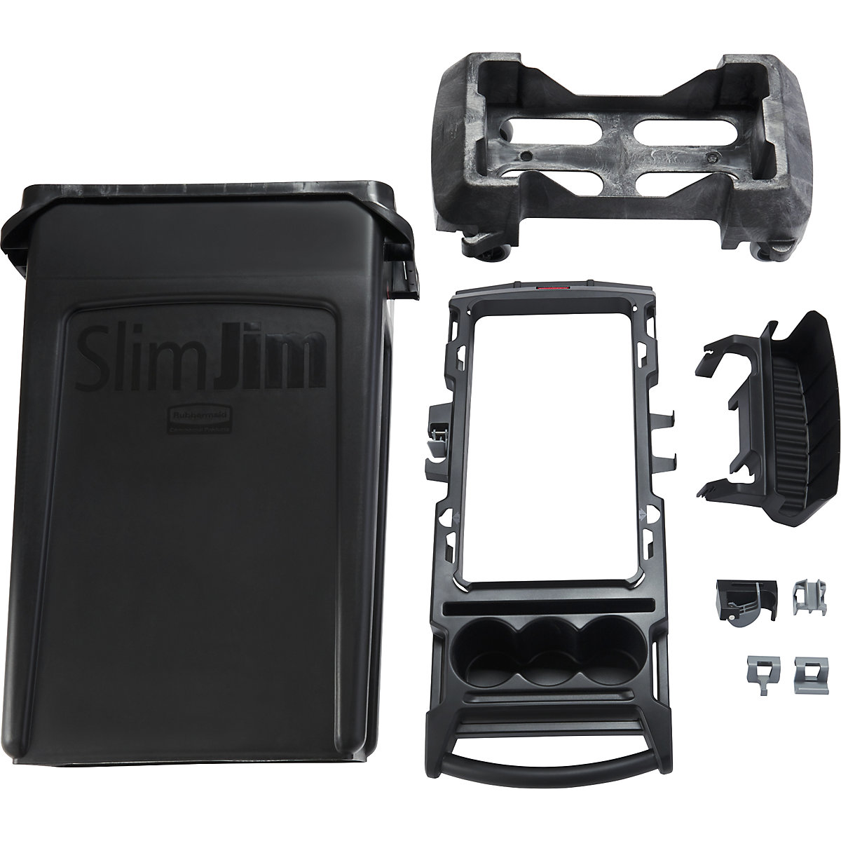 Čistilni voziček, komplet SLIM JIM® z okvirjem – Rubbermaid (Slika izdelka 2)-1