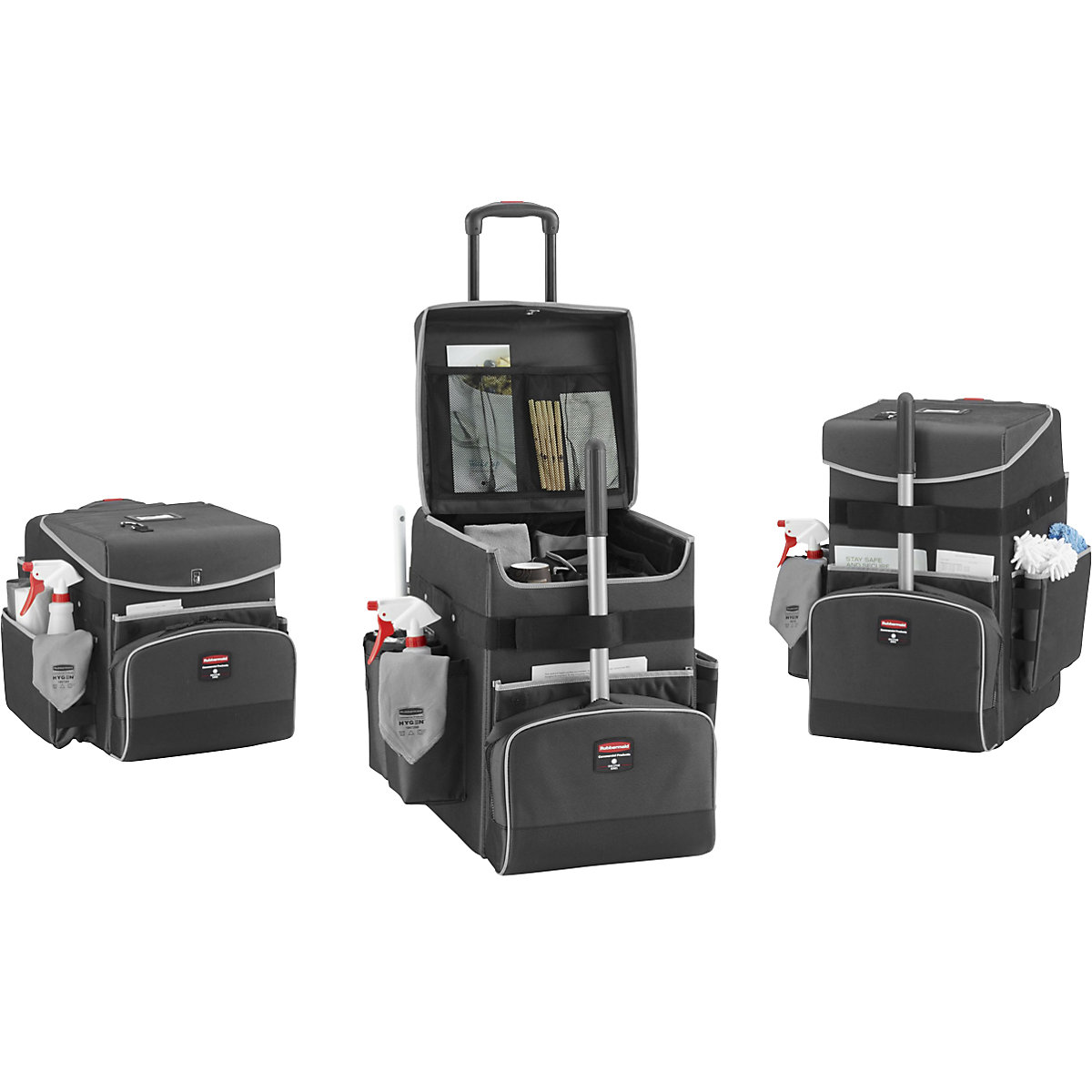 Servisni voziček QUICK CART, pomičen – Rubbermaid (Slika izdelka 2)-1