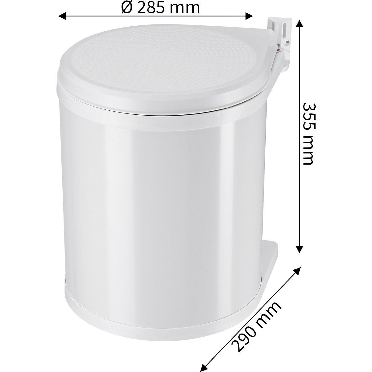 Vgradni koš za smeti Compact-Box M – Hailo (Slika izdelka 5)-4