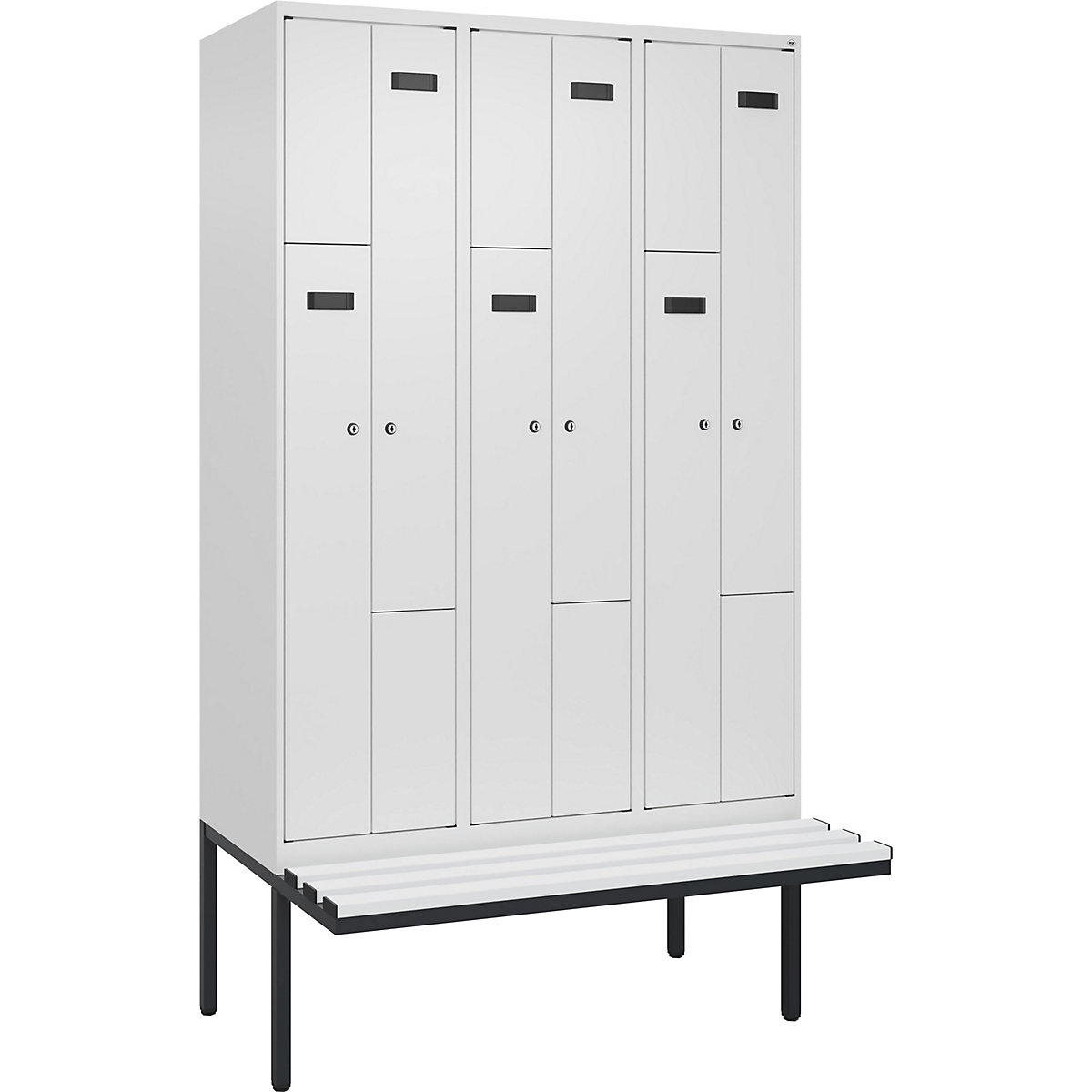 Garderobna Z-omara s klopjo Evolo PLUS (Slika izdelka 2)-1