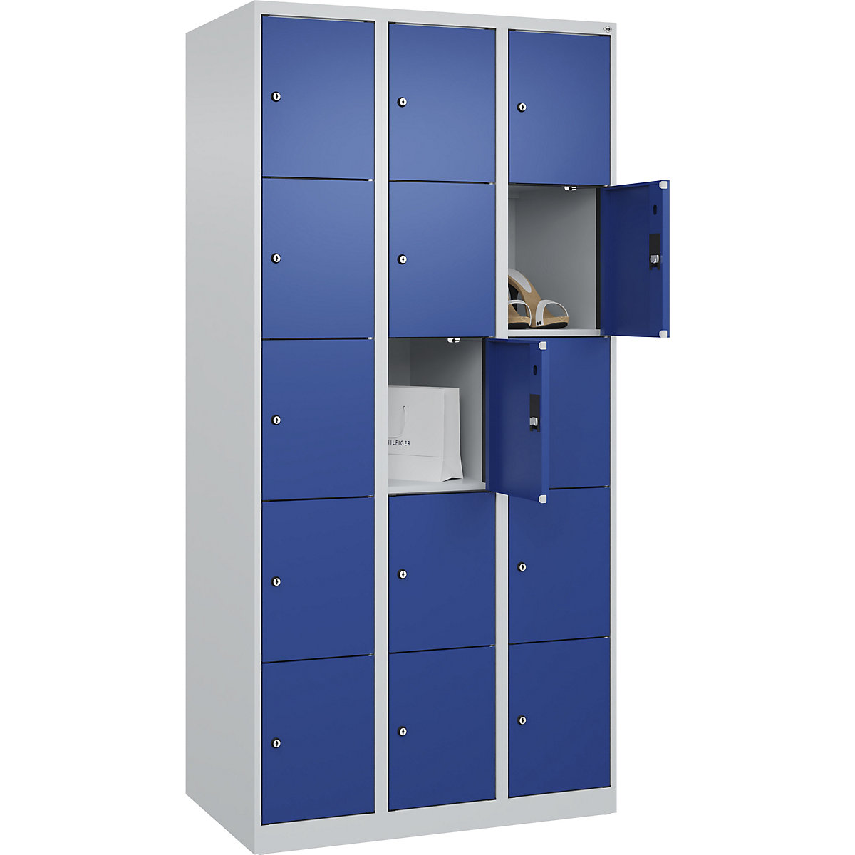 Petdelna omara s predelki z zaklepanjem Evolo PLUS (Slika izdelka 3)-2