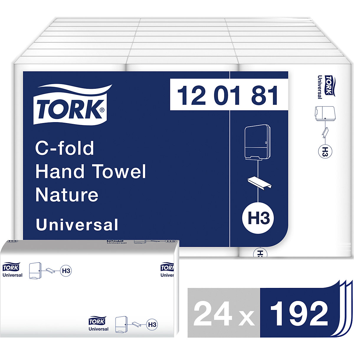 Zložene papirnate brisače – TORK (Slika izdelka 2)-1