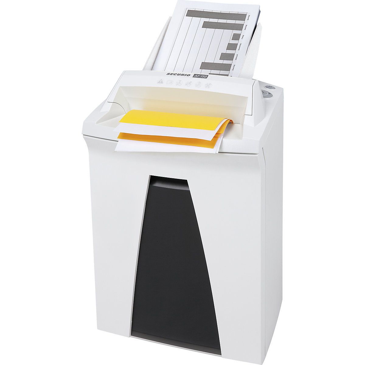 Uništavač dokumenata s automatskim dovođenjem SECURIO AF150 – HSM (Prikaz proizvoda 3)-2