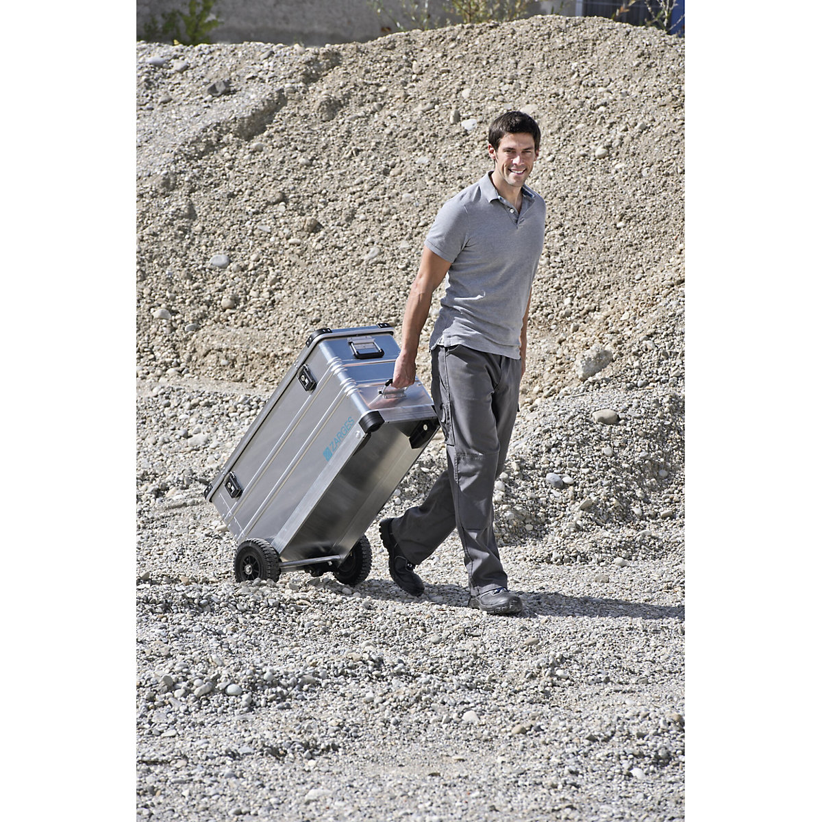 Verrijdbare aluminium box – ZARGES (Productafbeelding 6)-5