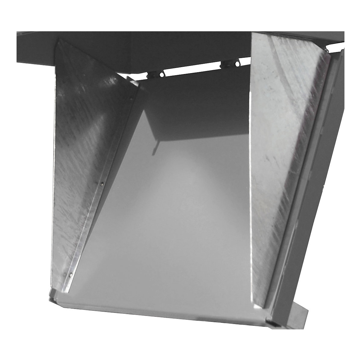 Bodemklep met inwendige zijwanden – eurokraft pro, voor containerinhoud 0,5 – 0,75 m³, meerprijs-1