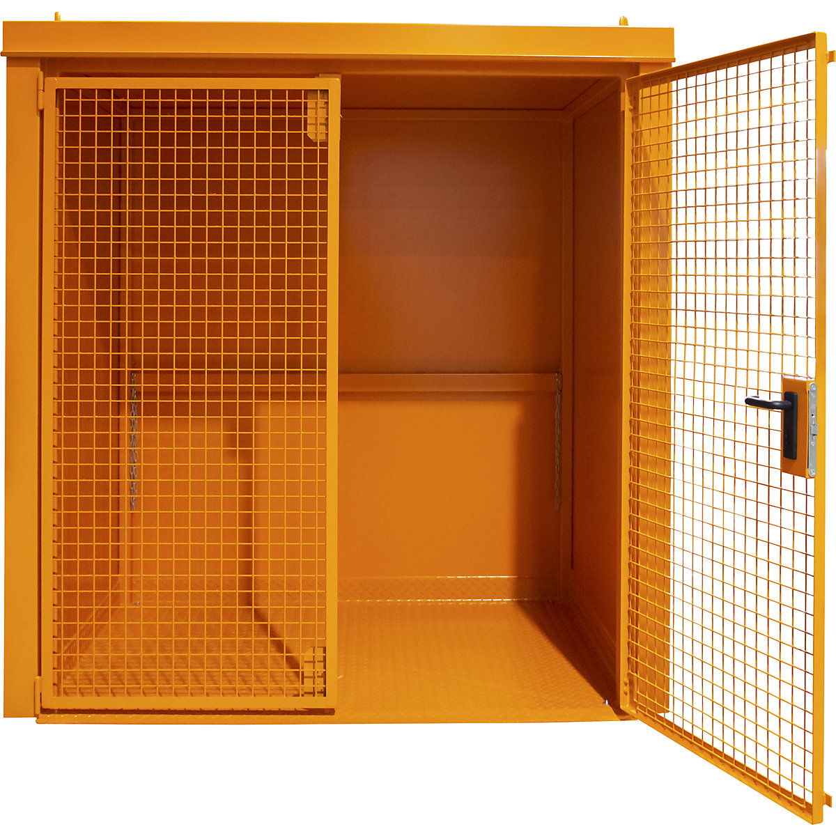Gasflessencontainer, brandwerend – eurokraft pro (Productafbeelding 2)-1