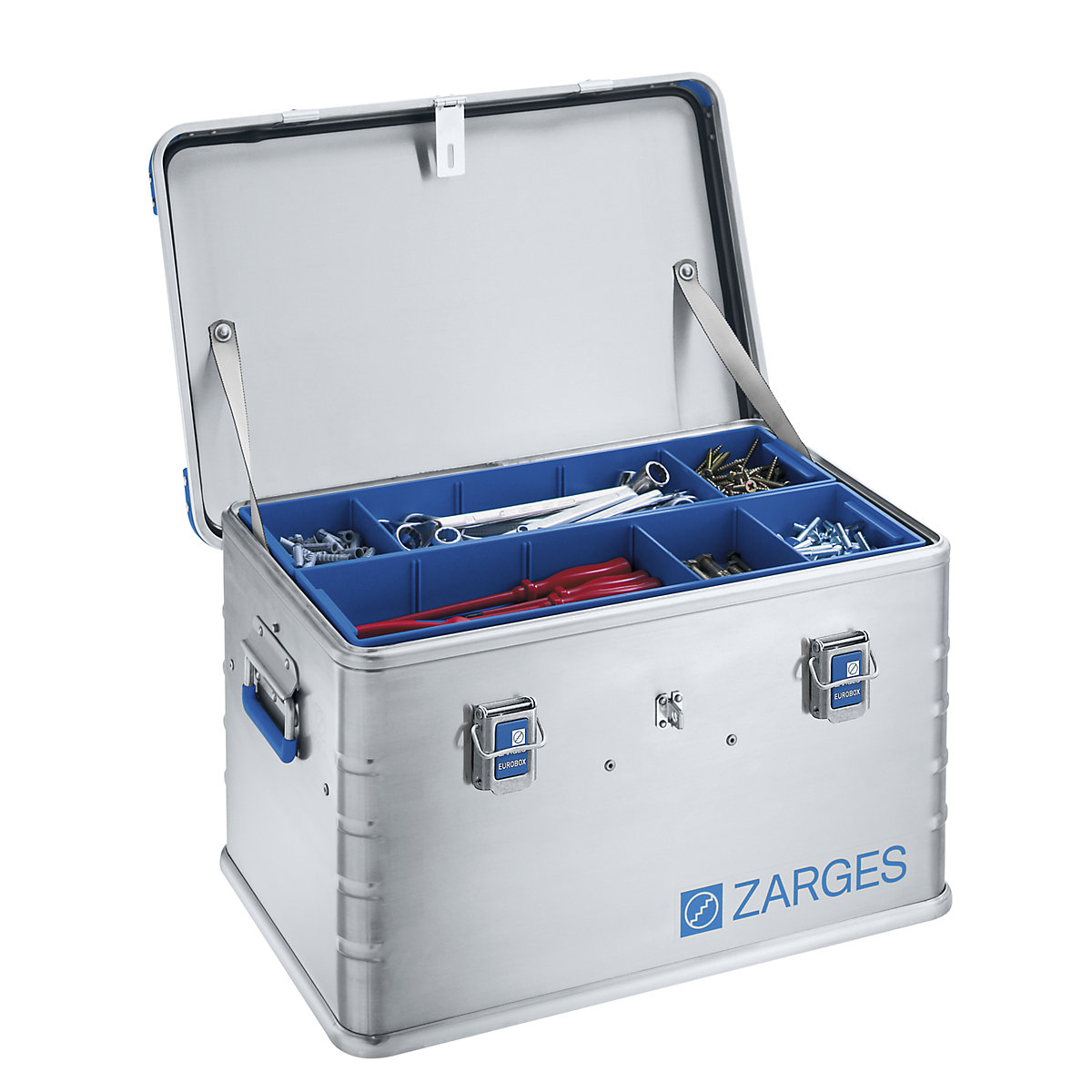 Euro-gereedschapsbox van aluminium – ZARGES (Productafbeelding 2)-1