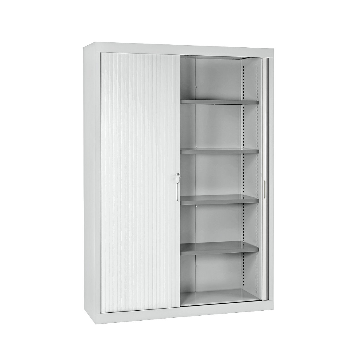 Ormar s rolo vratima, VxŠxD 1990 x 1400 x 440 mm, korpus u svijetlosivoj boji-0