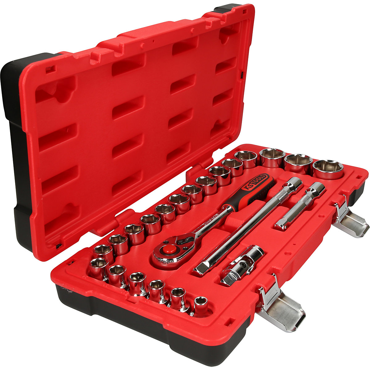 Jeu de clés à douilles 1/2'' CHROMEplus – KS Tools (Illustration du produit 2)-1